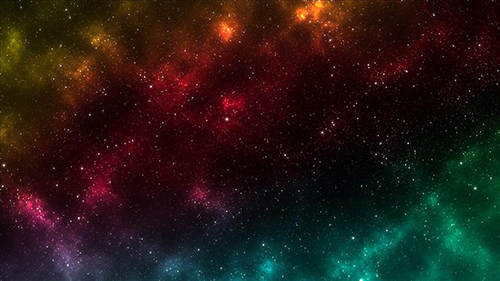 Our finished starfield.